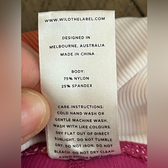 WILO The Label Colorblock Leggings | Size S - Picture 8 of 9